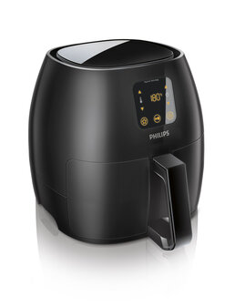 Philips HD9247/90 Hetelucht friteuse met XL bakplaat 2100W