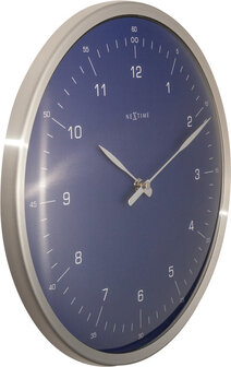 NeXtime NE-3243BL Wandklok 60 Minutes &Oslash;33 Metaal Blauw