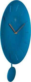 NeXtime NX-7339TQ Wandklok NXt Bowl &Oslash; 30 Cm Turquoise