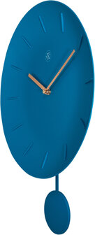 NeXtime NX-7339TQ Wandklok NXt Bowl &Oslash; 30 Cm Turquoise