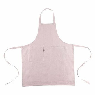 Linen &amp; More Keukenshort Indi Light Pink 75 x 90 cm