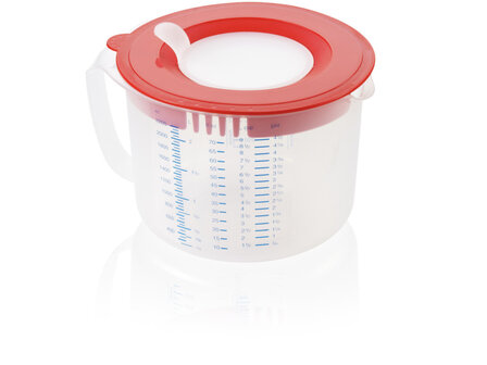 Leifheit 3169 3in1 Maatbeker Measure &amp; Store 2,2 L