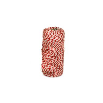 KitchenBasics Rolladetouw 80 m Rood/Wit