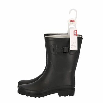 XQ Footwear Dames Regenlaarzen Maat 37 Zwart/Rubber