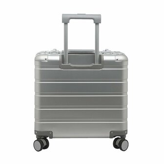 Alumaxx JU-45192 Aluminium Reistrolley GRAVITY + 4 Wielen 44x42x22.5 cm Zilver