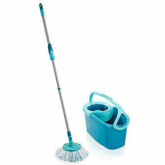 Leifheit 52101 Clean Twist Disc Mop Ergo Set Blauw