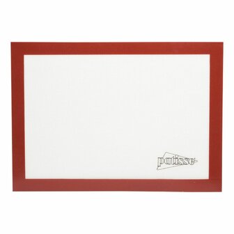 Patisse Siliconen Bakmat 52x32 cm Rood/Wit