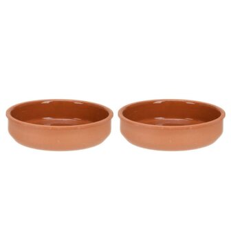 Excellent Houseware Terracotta Tapasschalen 2 Stuks