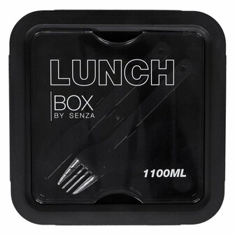 Senza Lunchbox 1100 ml Zwart