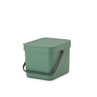 Brabantia Sort &amp; Go Afvalemmer 6L Fir Groen