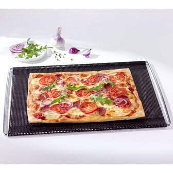 Nostik Crisper Mat 31x41-49 cm Zwart