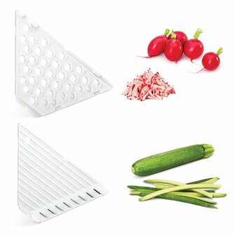 Metaltex Kitchen Helpers 7in1 Rasp Wit