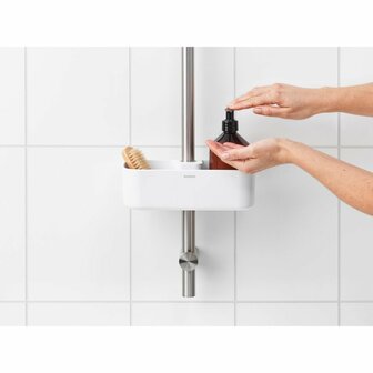 Brabantia ReNew Douche Caddy Wit