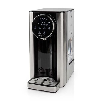 Nedis KAWD310FBK Heet Water Dispenser 2600 W 2,7 L Aluminium / Zwart