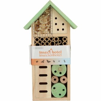 Houten Insectenhotel 26x13x8.5 cm