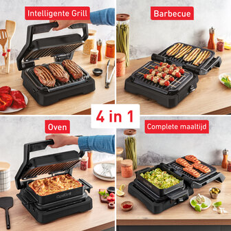 Tefal GC7748 OptiGrill Grill Zwart