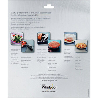 Whirlpool Crispeed Plaat 25cm