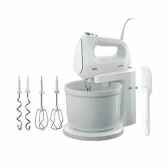 Braun HM1070 MultiMix Handmixer Wit