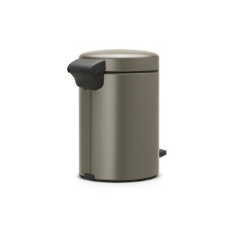 Brabantia Newicon Pedaalemmer 3L Platinum