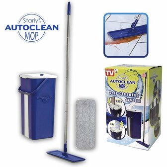 Starlyf Autoclean Dweilsysteem Blauw/Wit