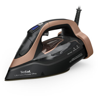 Tefal FV9E50 Ultimate Power Pro Stoomstrijkijzer Zwart/Koper