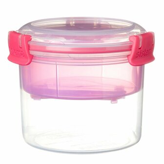 Sistema Breakfast To Go 53 ml 11.4x9.6 cm Roze/Transparant