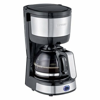 Severin KA 4808 Koffiezetapparaat RVS/Zwart