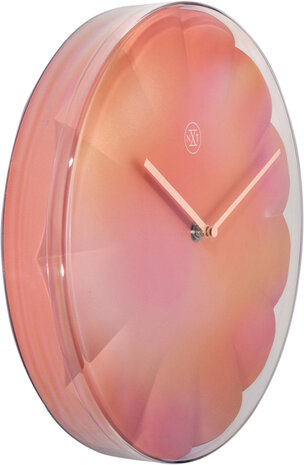 NeXtime NX-7341RZ Wandklok NXt Sweet Ø 20 Cm Roze