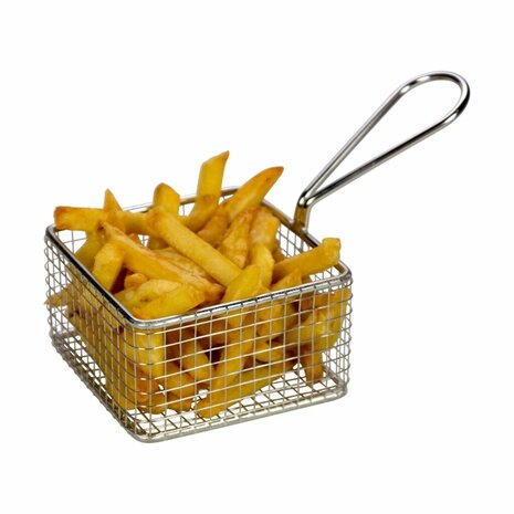 Gusta Friet Serveermandje RVS