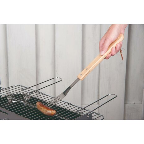 BBQ Collection Luxe Vleesvork 41 cm Eiken/RVS