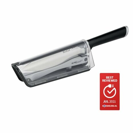 Tefal Ever Sharp K25690 Koksmes 16,5 cm + Slijper