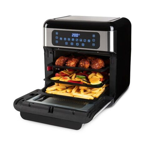 Inventum GF1200HLD Mini Oven 12L 1500W Zwart/RVS