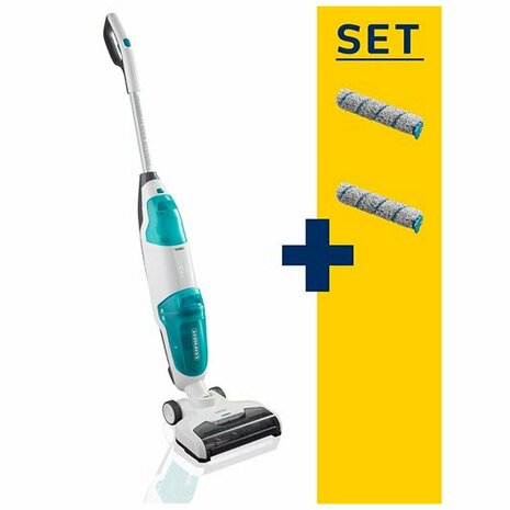 Leifheit 11922 Aqua PowerVac Dweilzuiger Set Wit/Groen