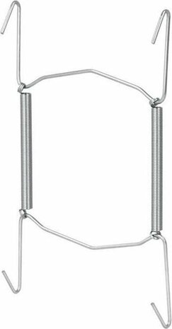 Tomado-Metaltex Bordenhouder 9-18cm Zilver