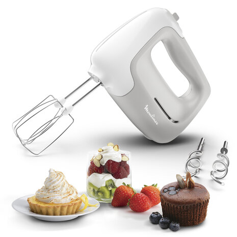 Tefal HT450B38 Prep'Mix Handmixer Wit