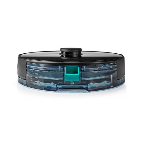 Nedis WIFIVCL001CBK Robotstofzuiger Laser Navigatie Wi-fi Capaciteit Opvangreservoir: 0.6 L Automatisch Opladen Diameter: 330 Mm Maximale Gebruiksduur: 120 Min Zwart Android™ / Ios