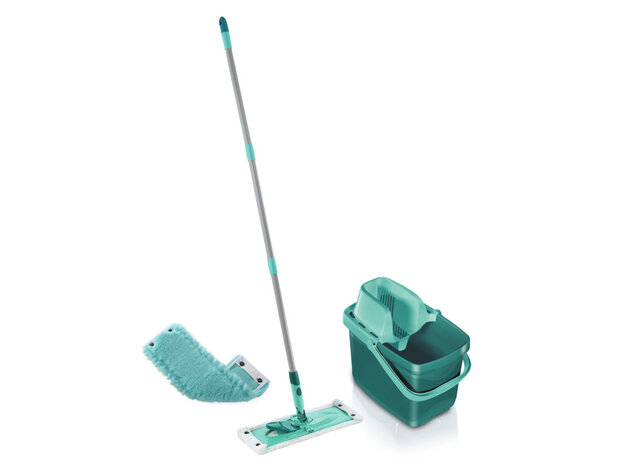 Leifheit 55379 Combi Clean Vloerwisser M 33 cm Compleet Systeem Micro Duo + Static Plus