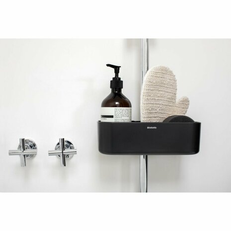 Brabantia ReNew Douche Caddy Zwart