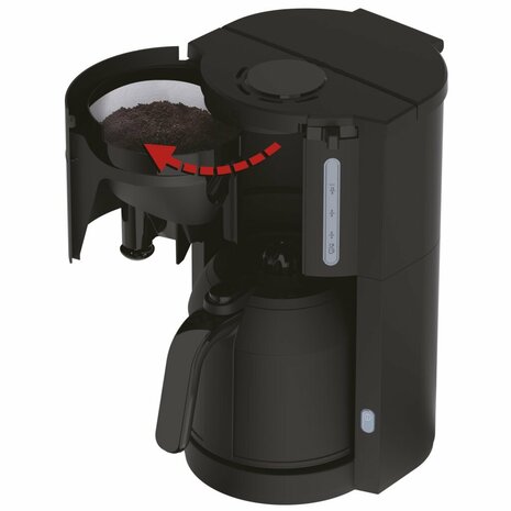 Krups KM3038 Pro Aroma F312 Koffiezetapparaat Zwart