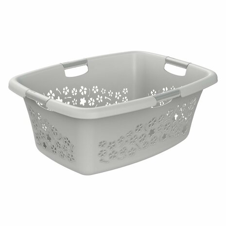 Rotho Flowers Wasmand 50L Grijs