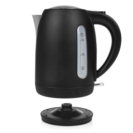 Princess 236032 Black Steel Collectie Waterkoker 1.7L 2200W RVS/Zwart