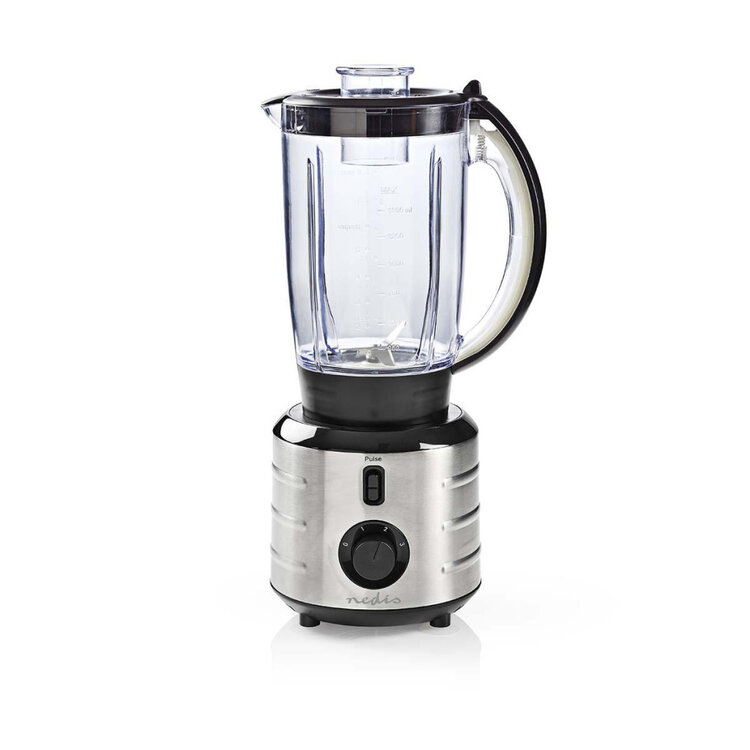 Nedis KABL210CAL Staande Blender 500 W 1,5 L Roestvrij Staal