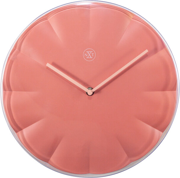 NeXtime NX-7341RZ Wandklok NXt Sweet Ø 20 Cm Roze