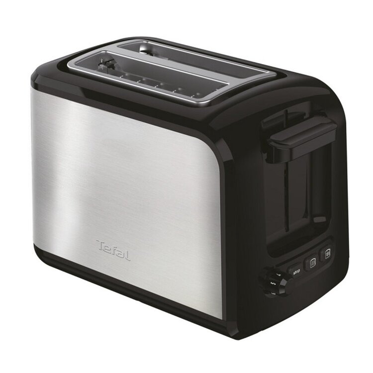 Tefal TT410D Express Broodrooster 16x26x19 cm 850W RVS/Zwart