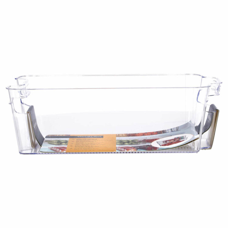 Michelino Koelkast Organizer 15.5x32x10 cm Transparant