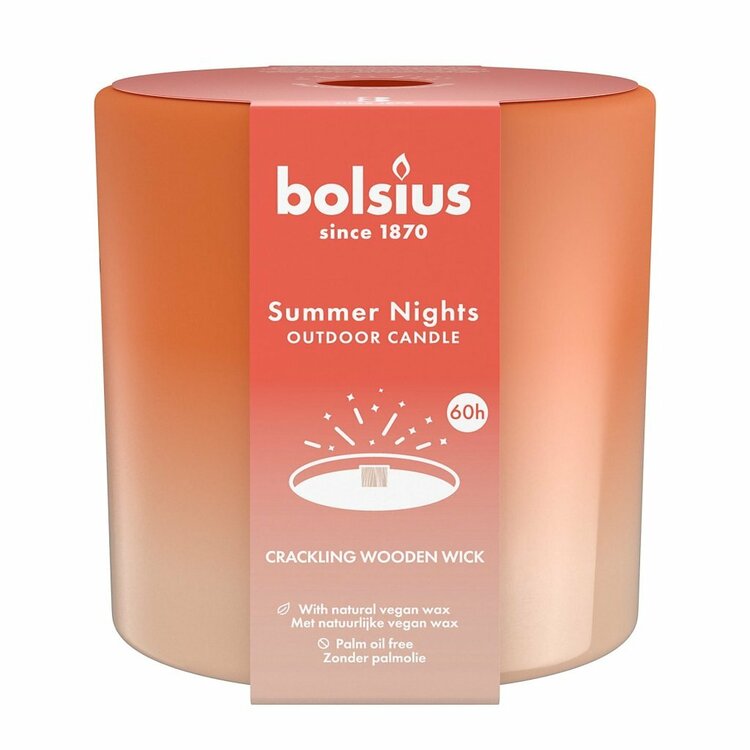 Bolsius Summer Nights Buiten Kaars Ivoor