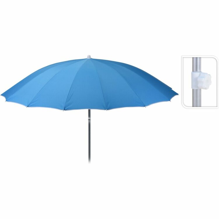 Tom Parasol Shanghai 240 cm Blauw