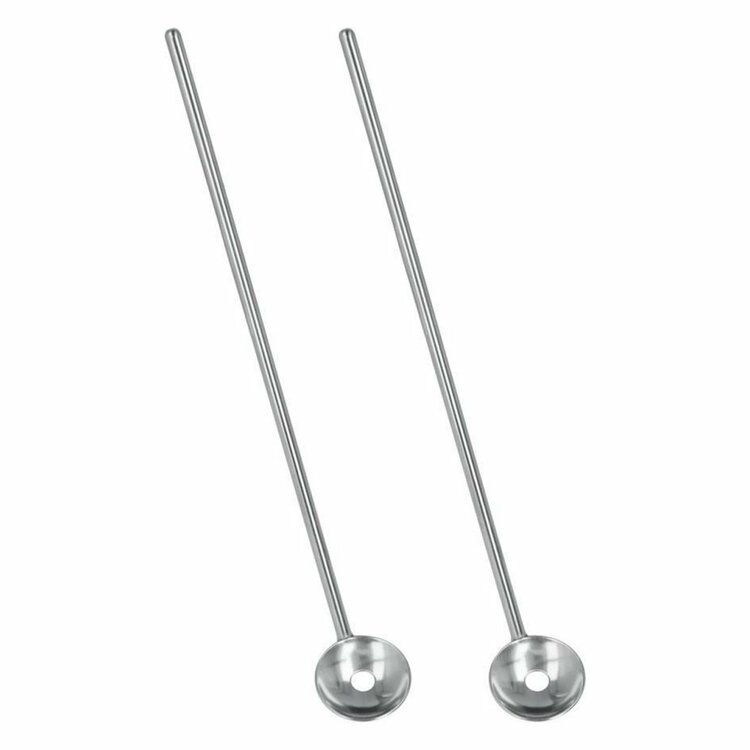 Metaltex Cocktaillepels 22x3 cm RVS 2 Stuks