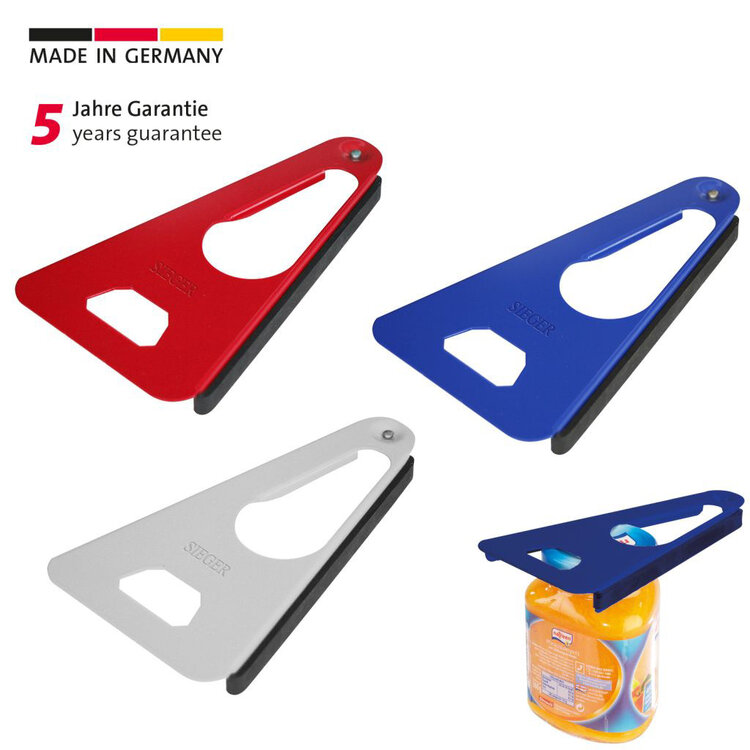 Westmark Universeel Opener 6-in-1 Rood/Blauw/Wit