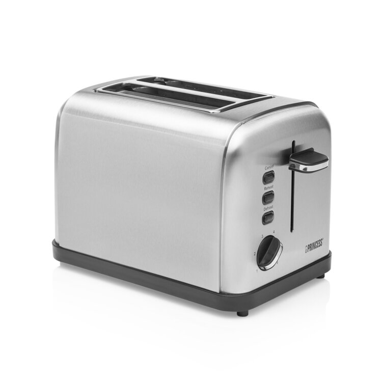 Princess 142354 Toaster Steel Style 2 Broodrooster 850W